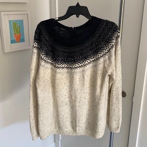 Talbots Fair Isle sweater size XL